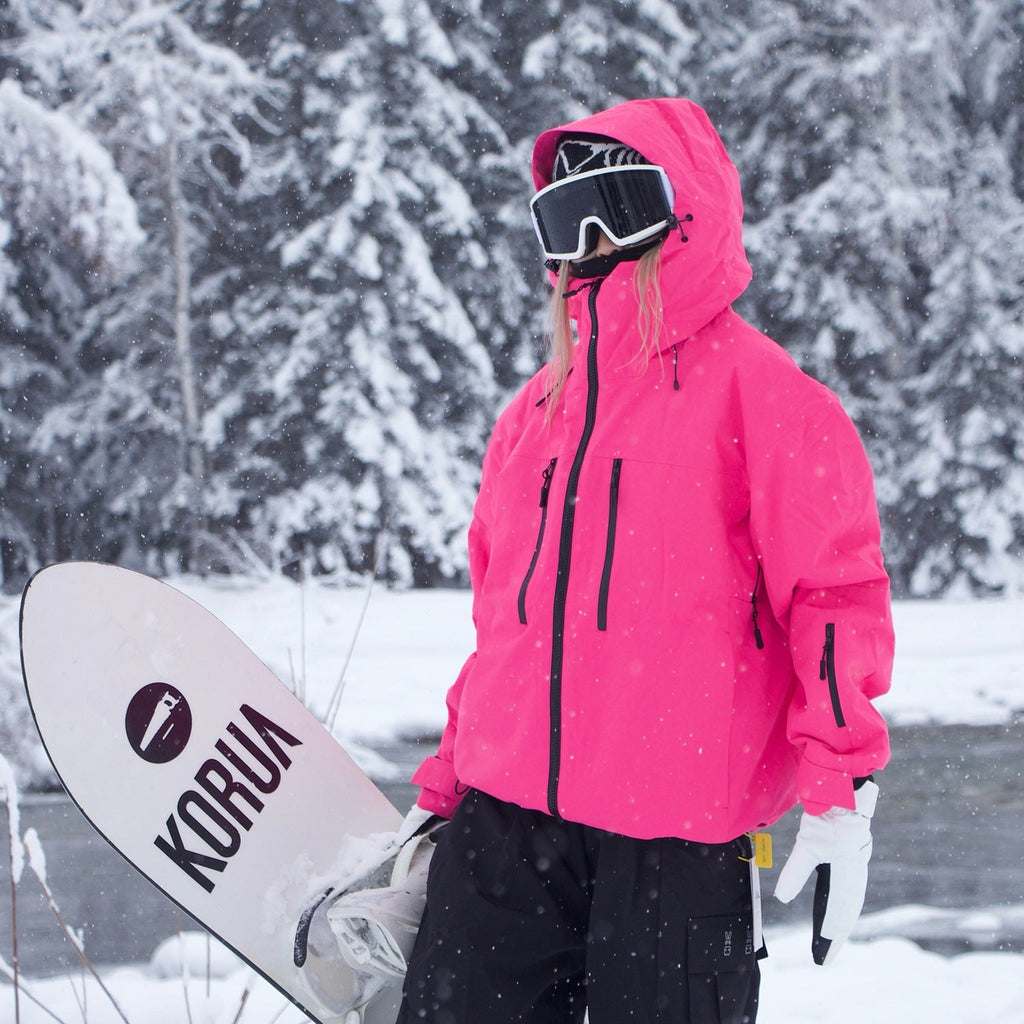 Waterproof And Moisture Permeable Full Pressure Glue Snowboard Clothing
