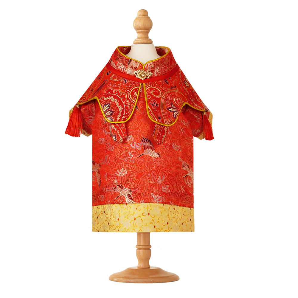 New Pet Hanfu Clothes Dress Gift Box