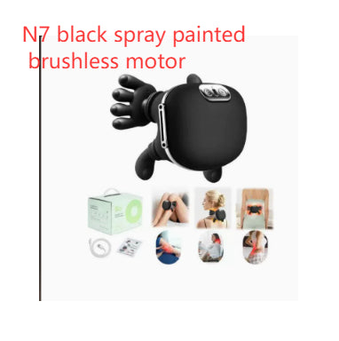 Trapezius Massager for Shoulders and Neck - Cervical Spine Relief Device with Electric Kneading Function for Home Use