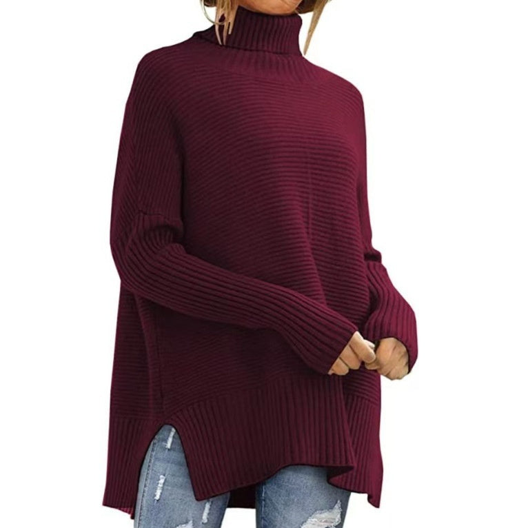 Lazy Wind Bat Sleeve Loose Pullover Sweater