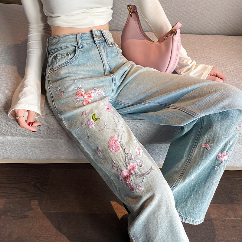 Designer Niche Loose Slimming Floor-sweeping Pants