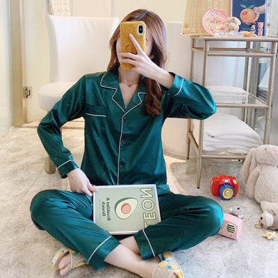 Silk Pajamas Can Be Worn As Homewear