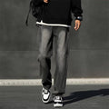 Men's Spring American Smoky Black Jeans