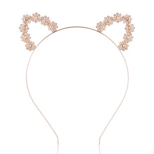 Europe and the United States new fashion CHRISTMAS headdress hair accessories splicing color MERRY CHRISTMAS CHRISTMAS hairband wholesale