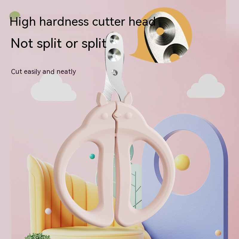 Pet Special Round Hole Positioning Precision Cat Nail Clippers