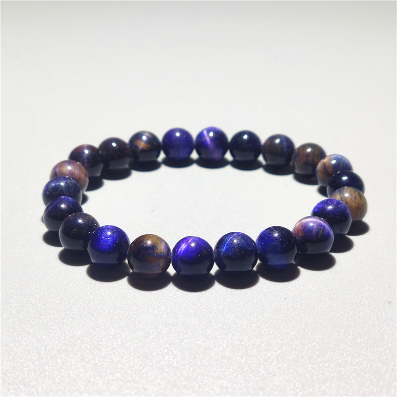 Star Sky Ball Peter Purple Tiger-eye Bracelet