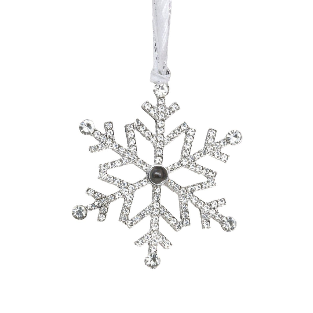 Christmas Gift Ornaments Snowflake Projection Pendant