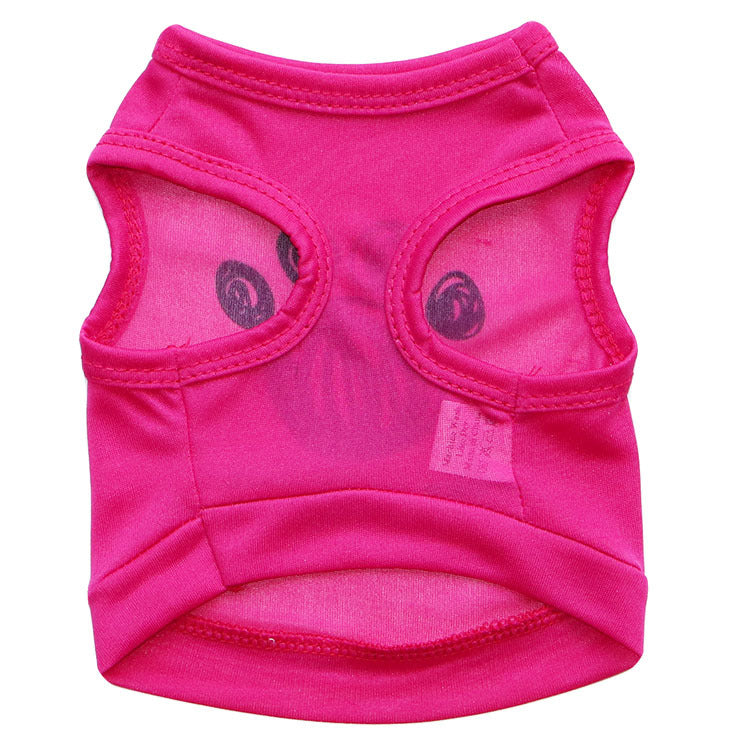 Footprints pet vest