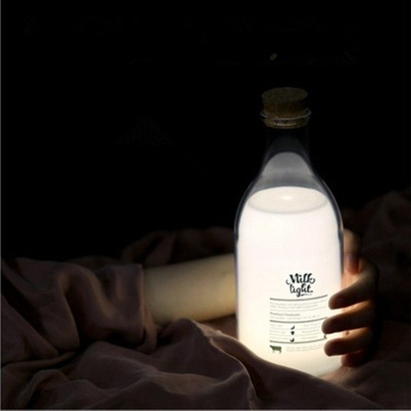 Milk Bottle USB Charing LED Nightlight Lamp Baby Gift