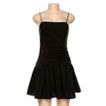Backless temperament dress
