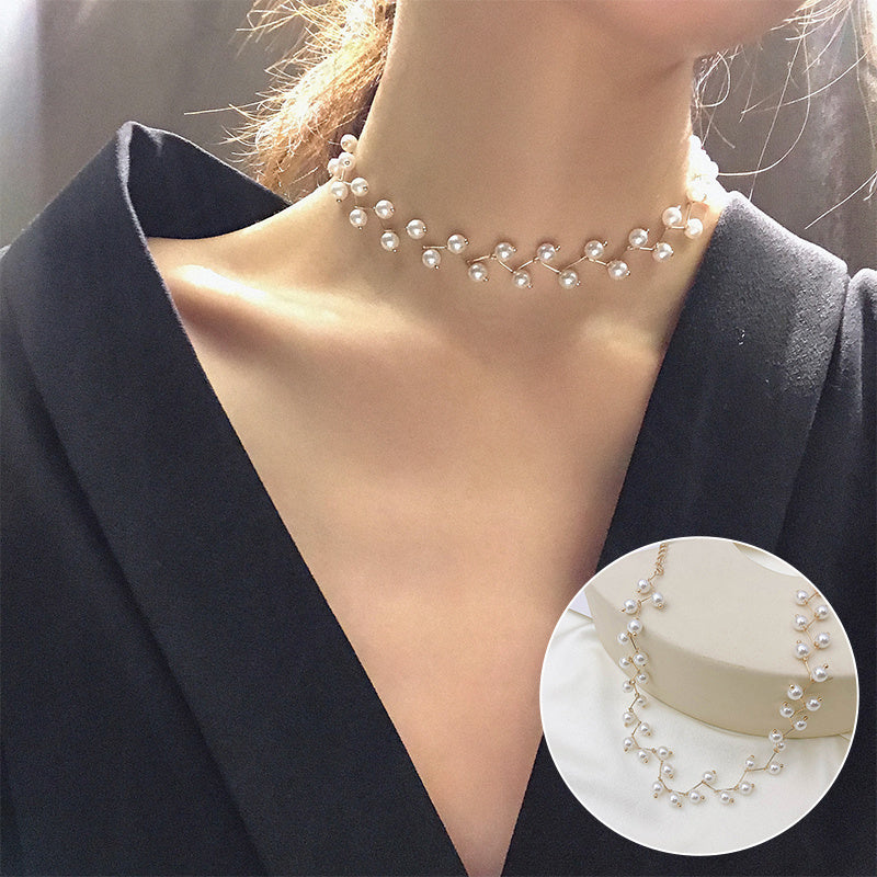 Personalized Simple Collar Short Neckband Neck Chain