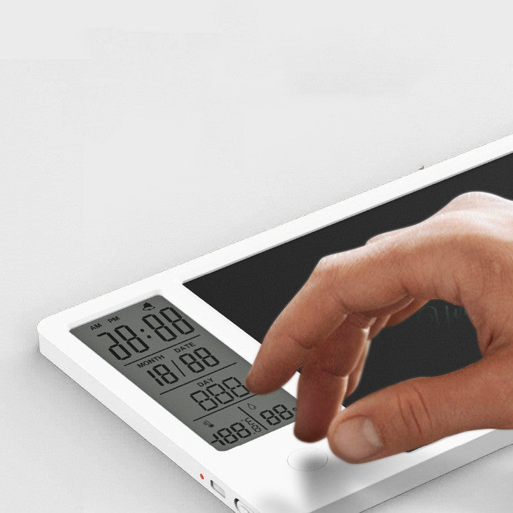Electronic Calendar Writing Board with Weather Temperature Humidity Display
