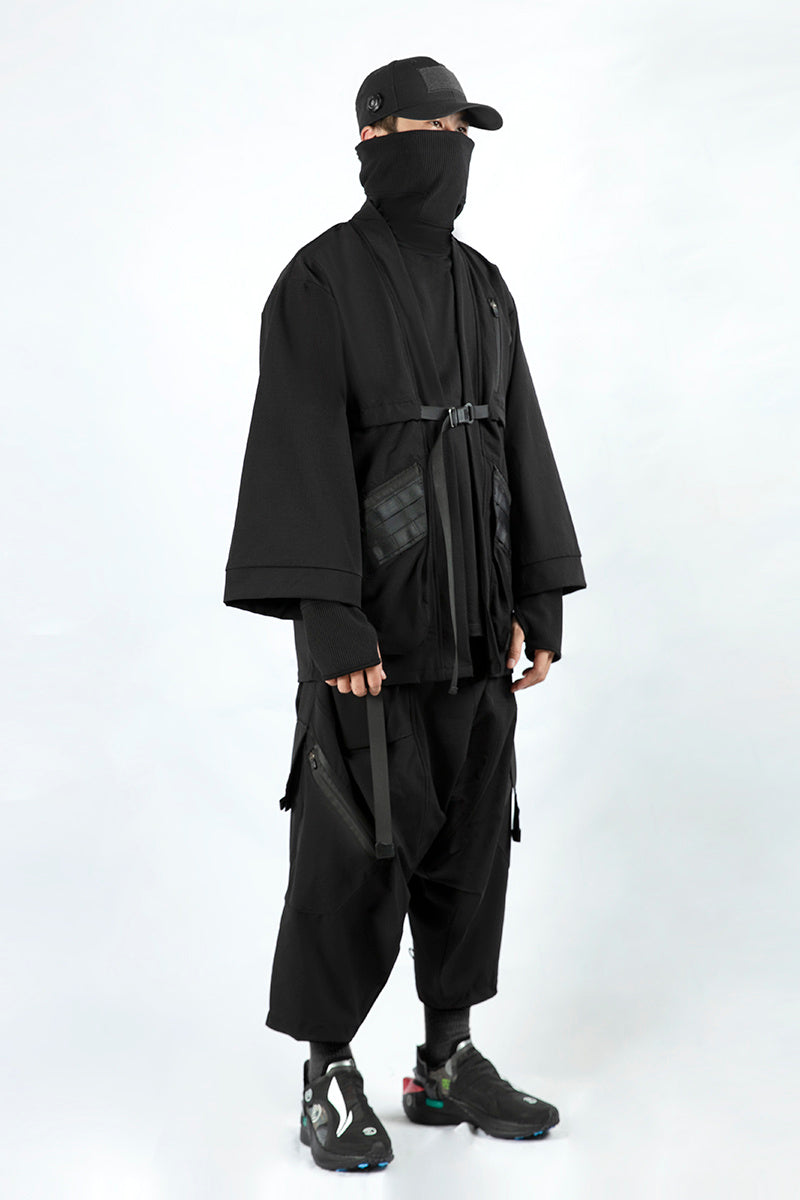 Sleeve Loose Coat Cyberpunk Dark Trench Coat