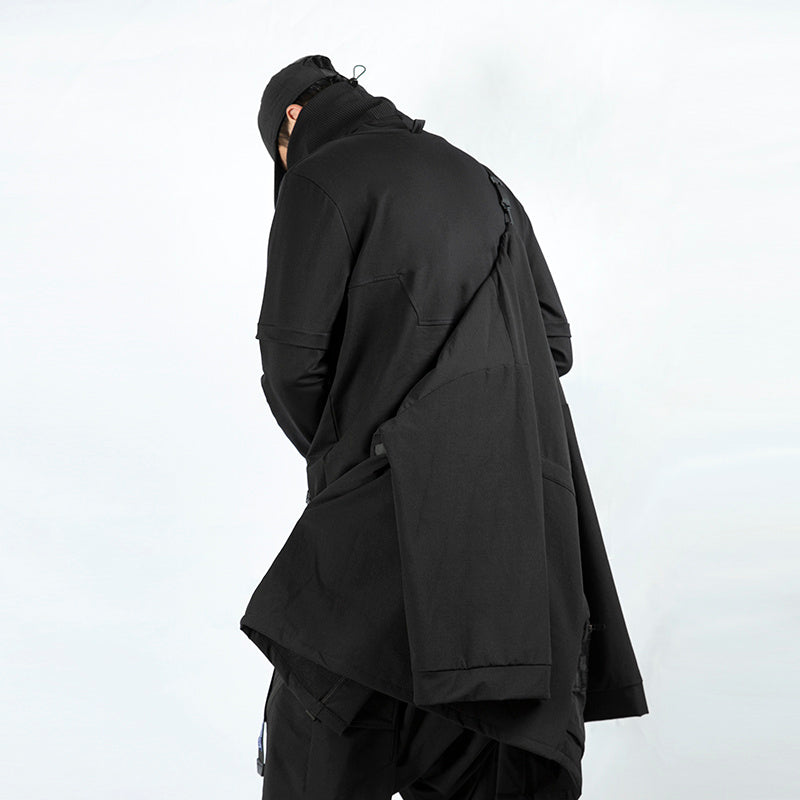 Sleeve Loose Coat Cyberpunk Dark Trench Coat