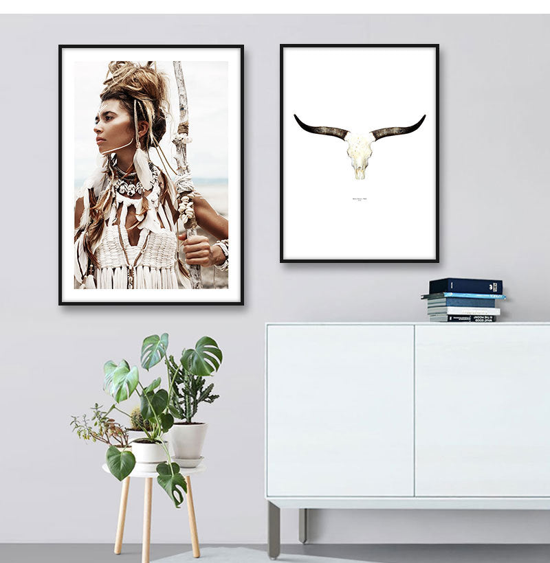 Bohemian Style Living Room Decoration