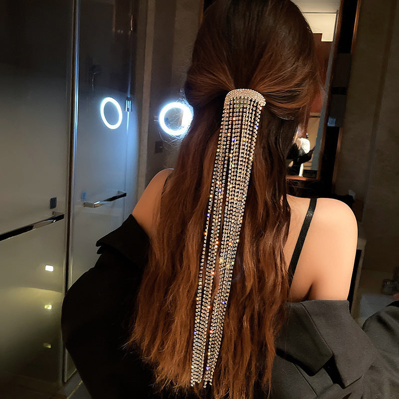 Diamond Tassel Hairpin