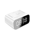 Wireless Charging Bluetooth Speaker Clock Led Alarm Clock Audio Wireless Charging Bluetooth Speaker