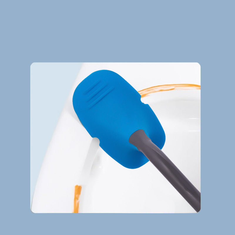 Silicone toilet brush