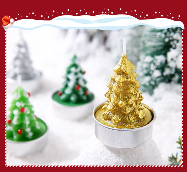 Byme Christmas Smokeless Scented Candles Creative Birthday Gifts Christmas Decorations Nordic Style Fragrance Ornaments
