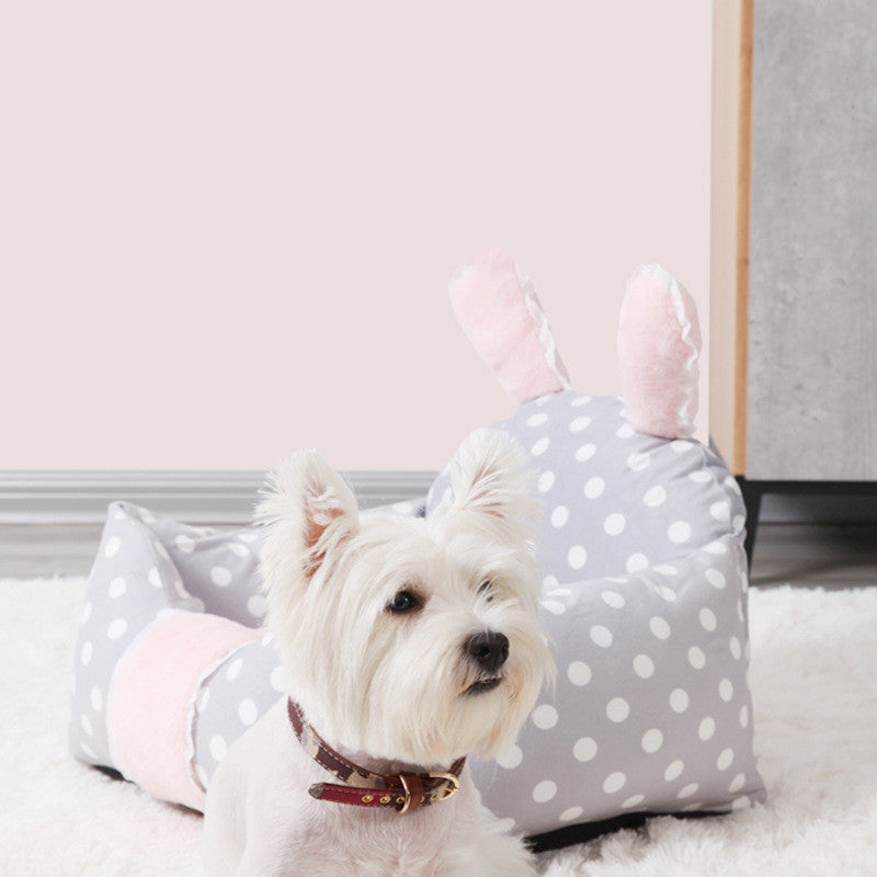 Removable and washable net red cat litter