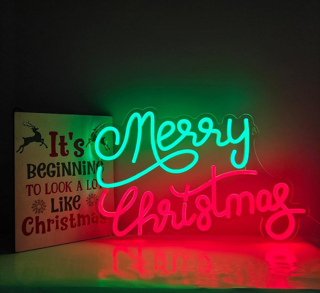 Christmas Decoration Neon LED Signboard