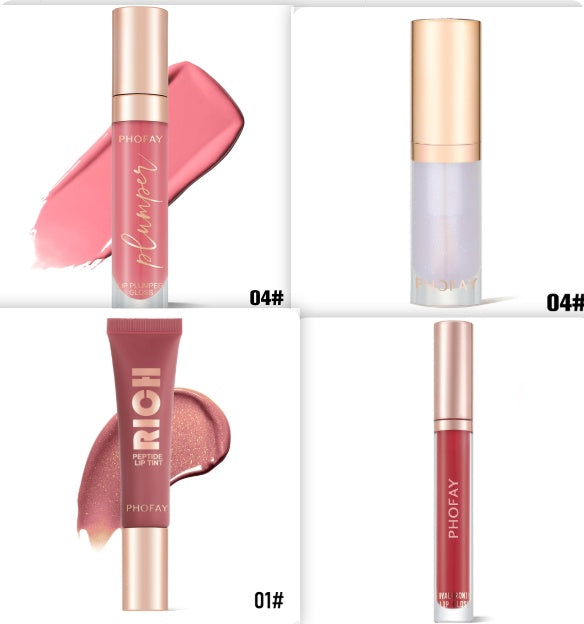 PHOFAY Shiny Lip Plumper Gloss