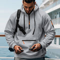 Casual Men's Sports Cargo Coat Regular Sleeve
