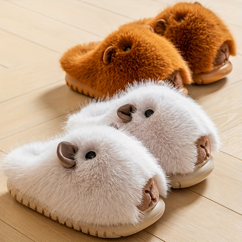 New Comfortable Women's Slippers Soft Suede Indoor