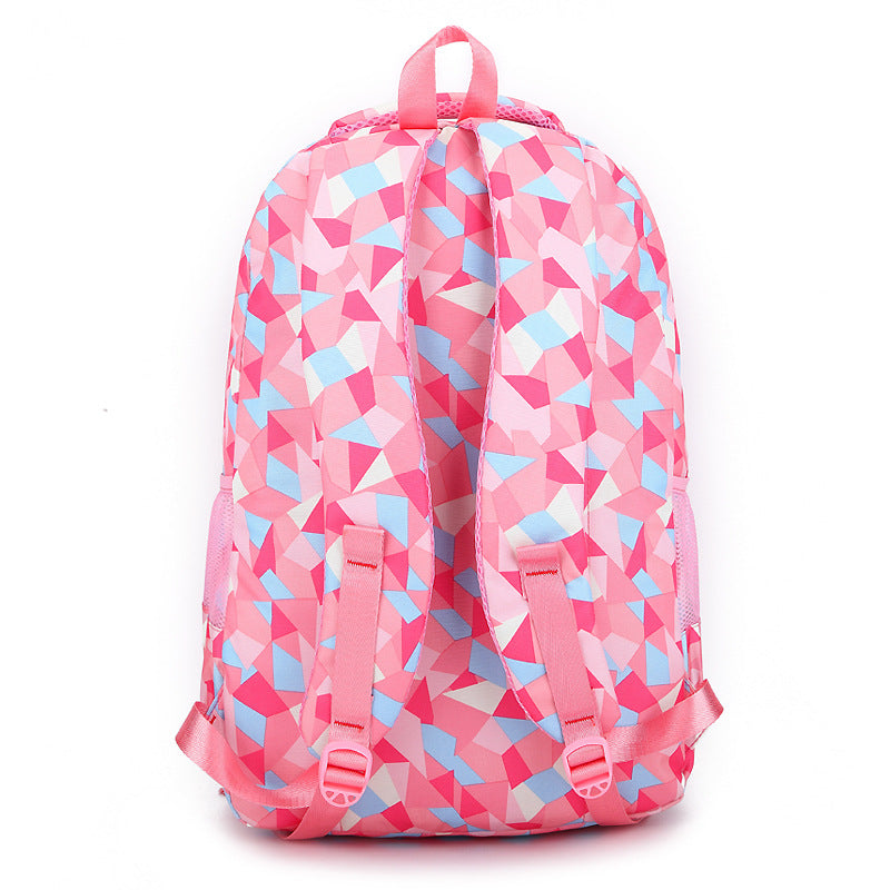 Natural Fish Girls Shoulder Backpack Pupils 3-4-6 Years Old 8-12 Years Old