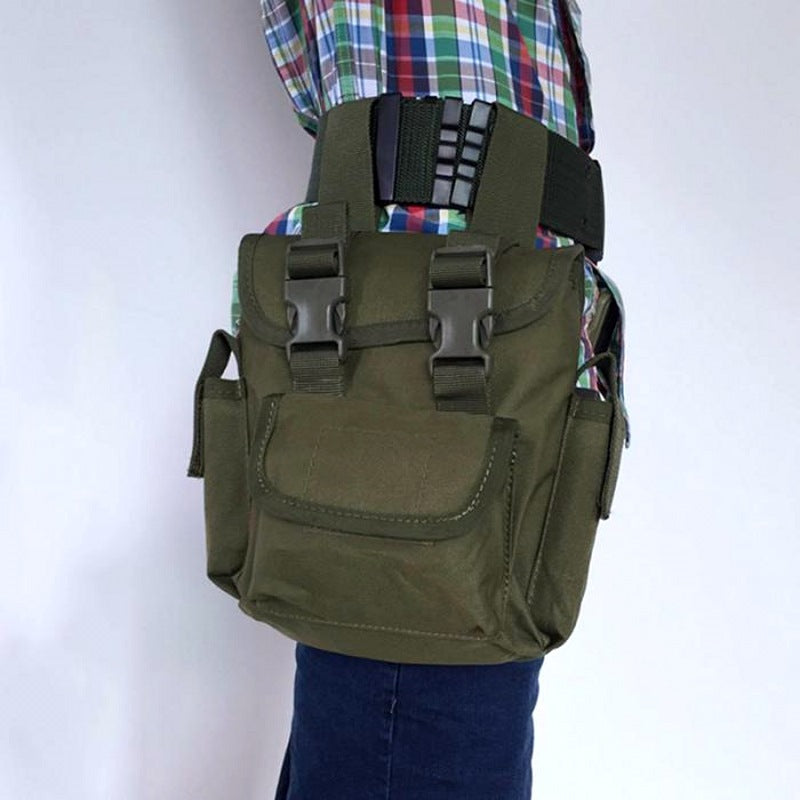 Outdoor sports leg bag storage bag multifunctional waist leg bag EDC mountaineering leggings tool waist hanging bag