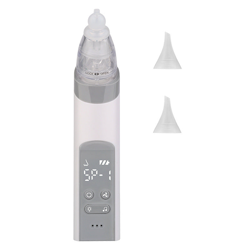 Nasal Aspirator Baby Electric Nasal Aspirator Newborn Baby Nose Cleaner Beauty Instrument Blackhead Remover Bab 2 In 1