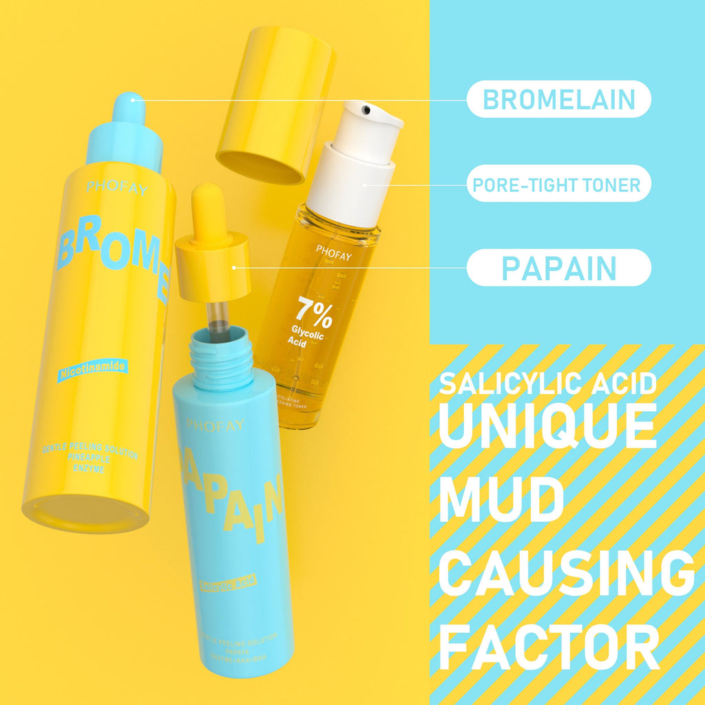 PHOFAY GLYCOLIC ACID AHA EXFOLIATING  BRIGHTENING TONER
