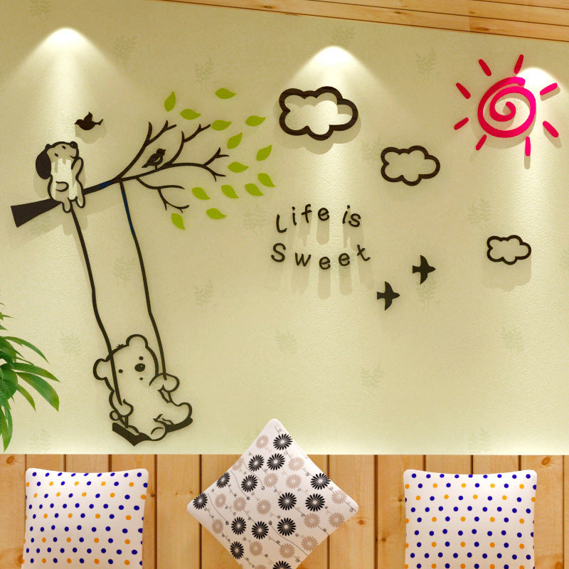 Children's Room TV Background Wall Living Room Stickers