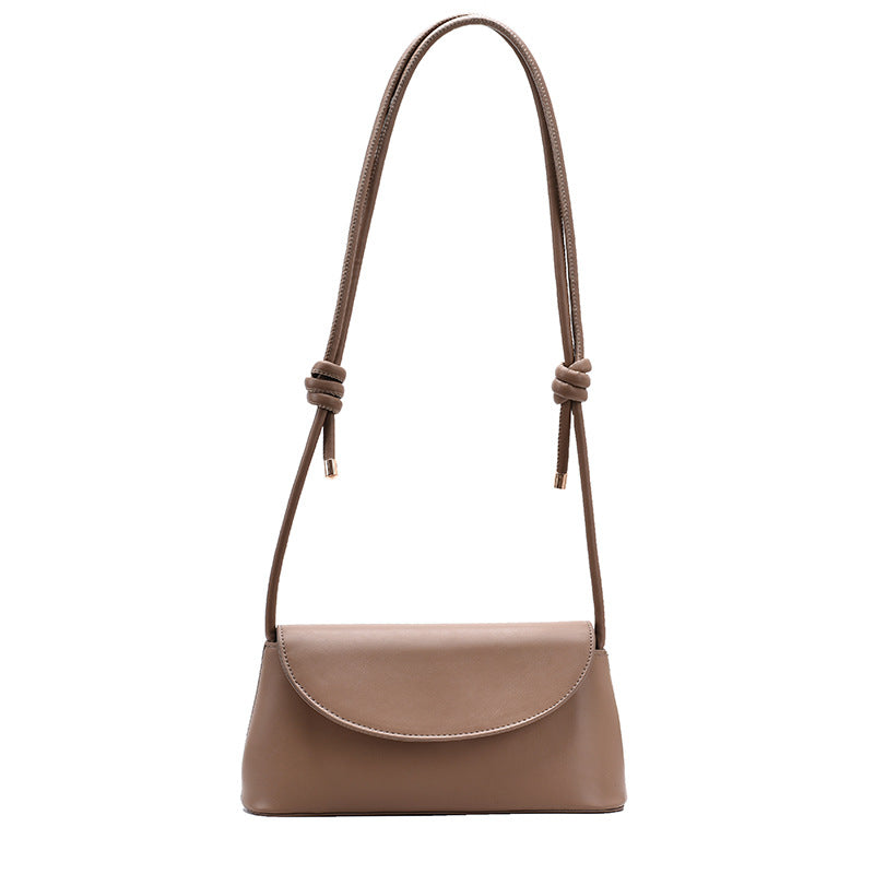 French underarm PU texture niche design bag