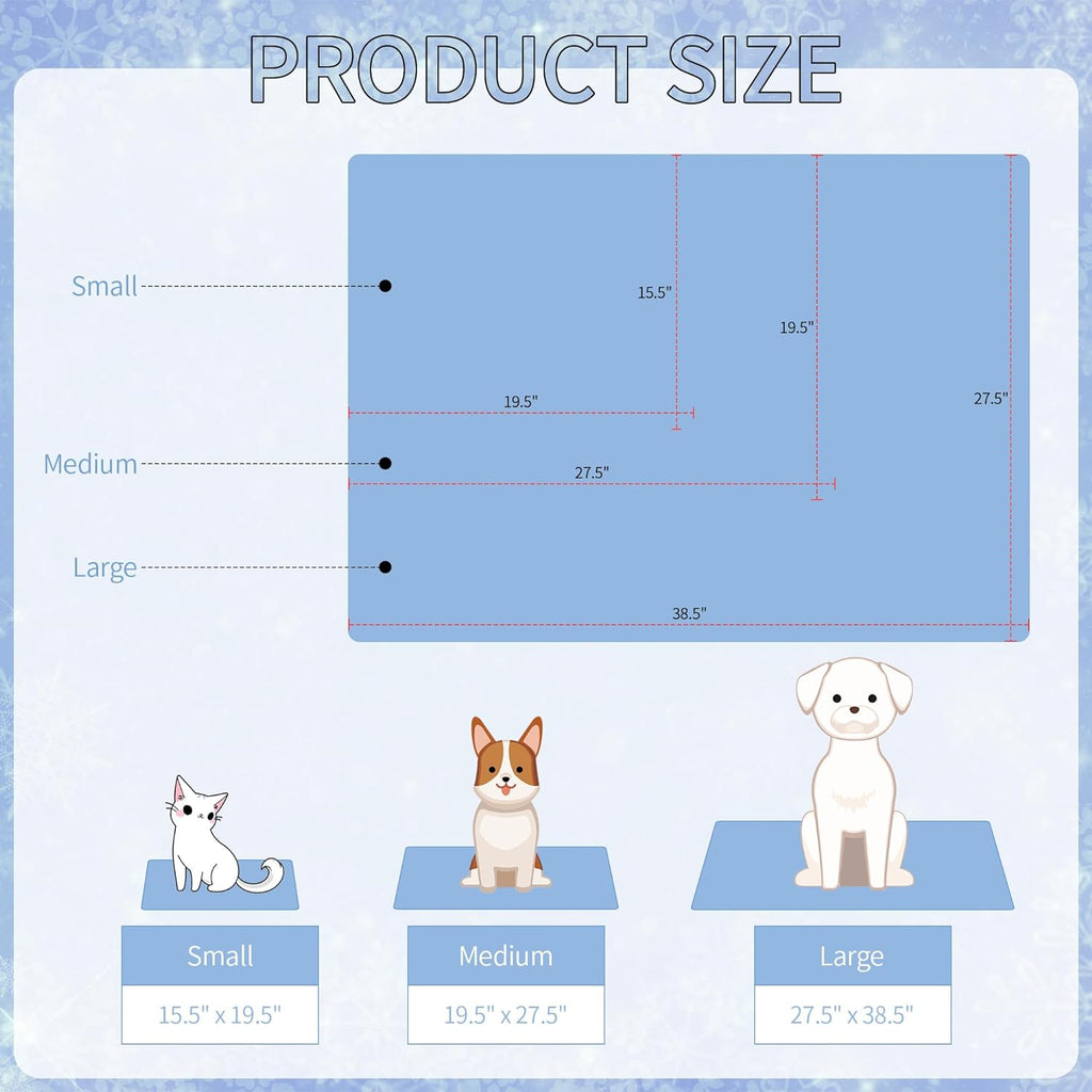 Keep Your Pet Cool All Summer With  Cooling Mat For Cats And Dogs