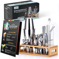 25-Piece Mixology Bartender Kit – Cocktail Shaker & Japanese Jigger Bar Gift Set