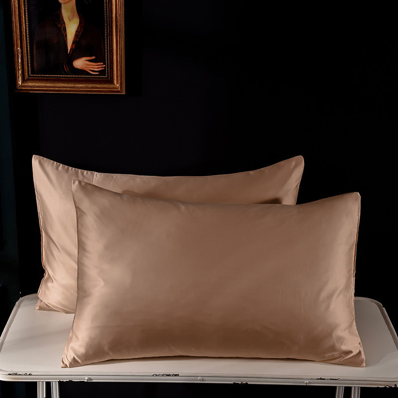 Polychromatic Silk Satin Zipper Pillow Case
