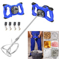 2600W Portable Electric Cement Paddle Mixer 6 Speed Handheld Grout Paint Mortar