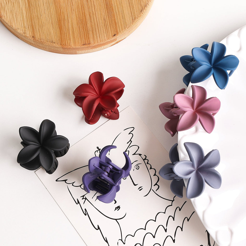 Retro Sweet Hair Claw Clip Women's Side Grip