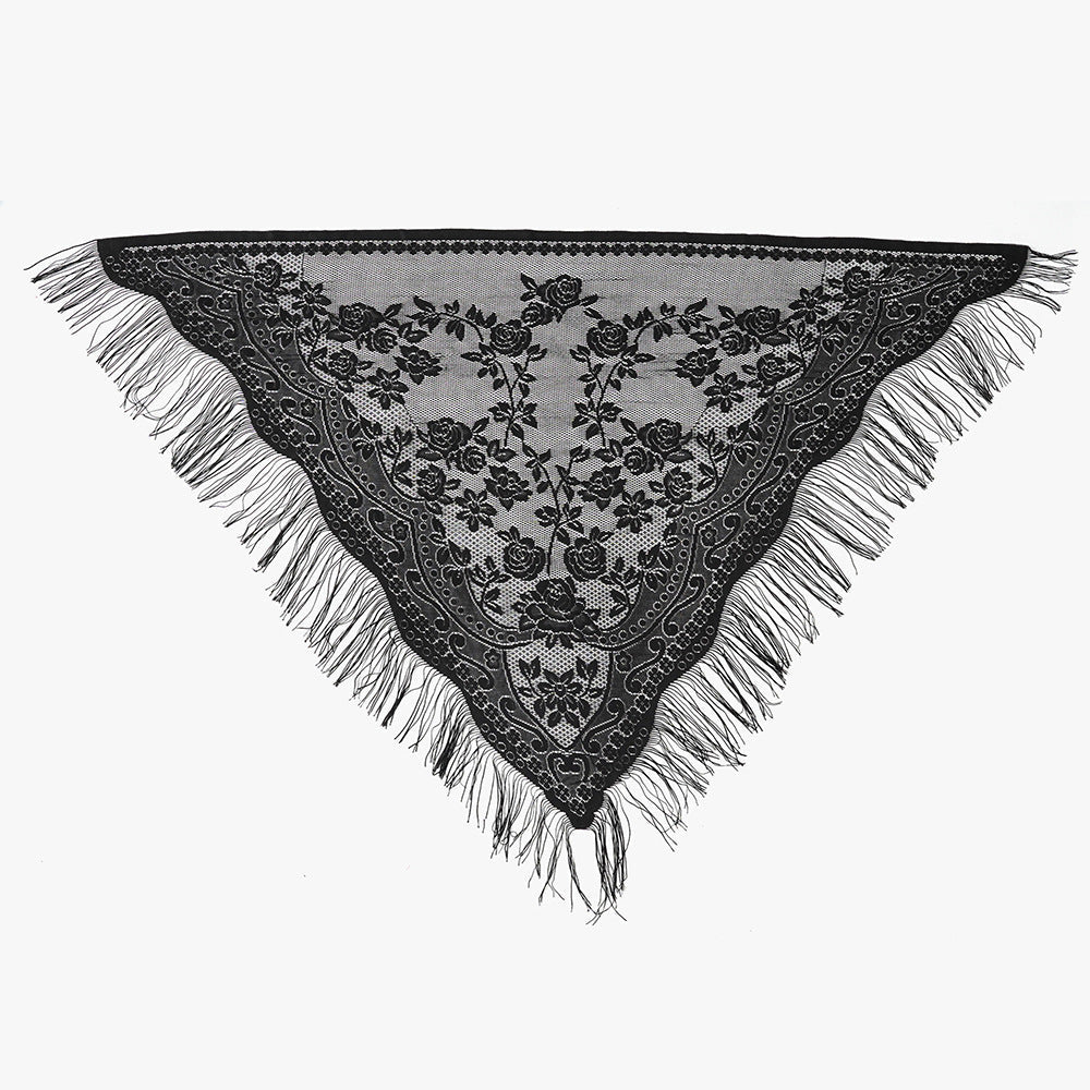 Jacquard Border Casual Shawl For Women