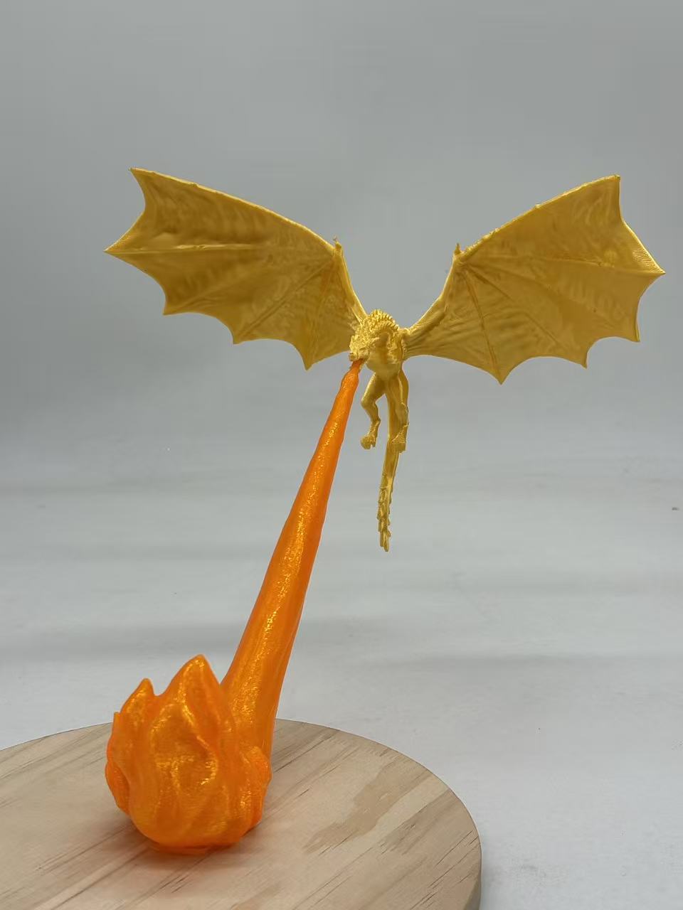 Fire Breathing Dragon Bookshelf Nook Light 3D Printed Flying Dragon Shelf Decor Lover Gift For Halloween Indoor Table Display Decoration Ornaments