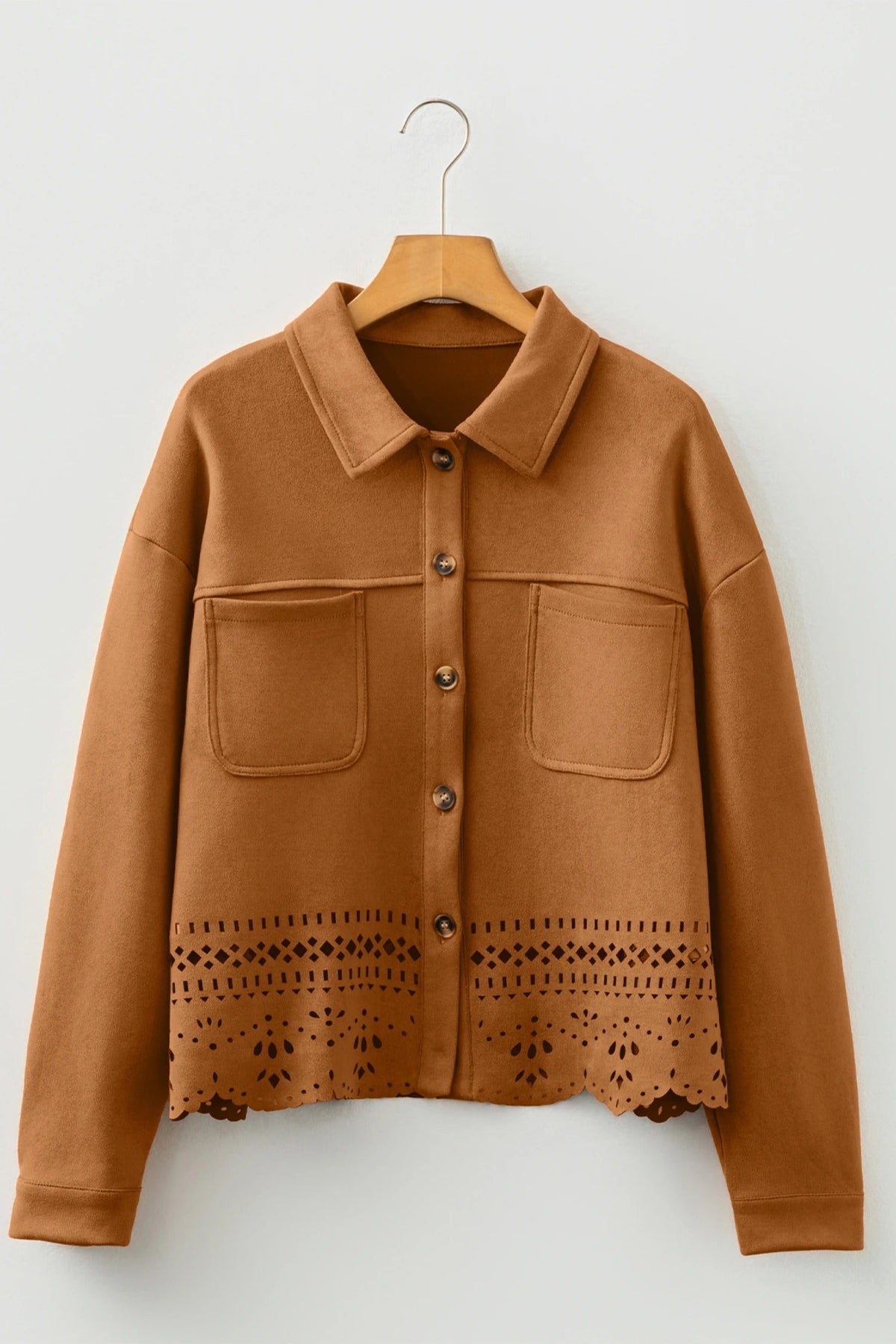 Women's Versatile Casual Fashion Hollow-out Jacket