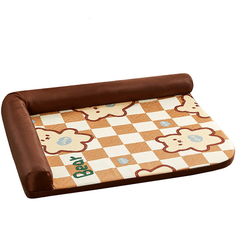 Four Seasons Universal Removable And Washable Summer Cool Nest Sleeping Dog Mat