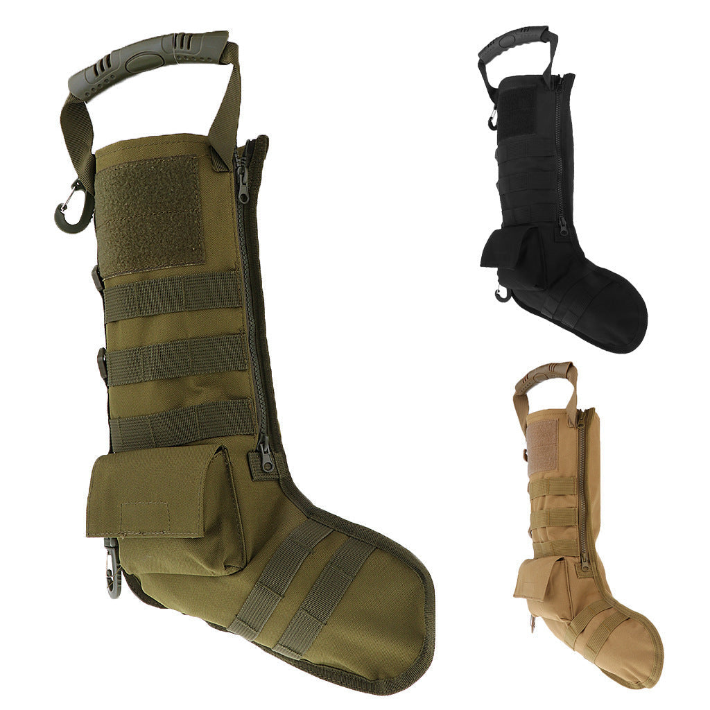 Christmas stocking bag military storage bag