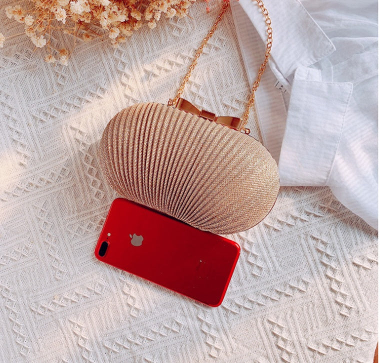 Crossbody Frosted Clutch