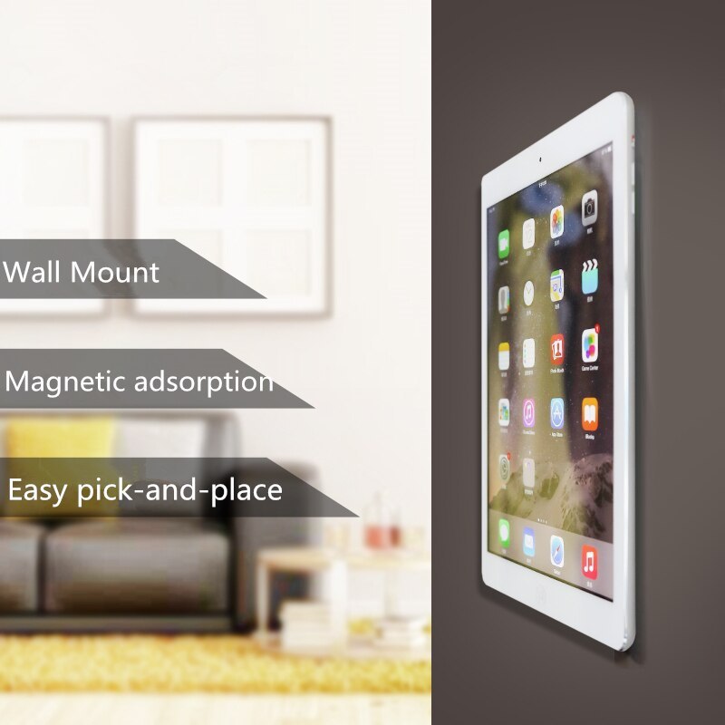 Compatible with Apple, Magnetic Stickers iPadProAir Tablet Mobile Wall Fixing Bracket
