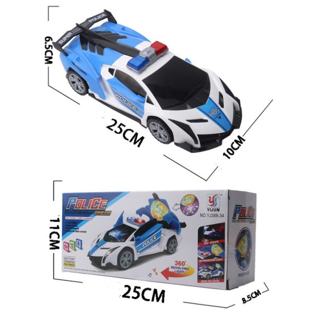 Electric toy car children flash