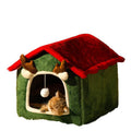 Christmas Cat Nest Winter Warm Four Seasons Universal Removable And Washable