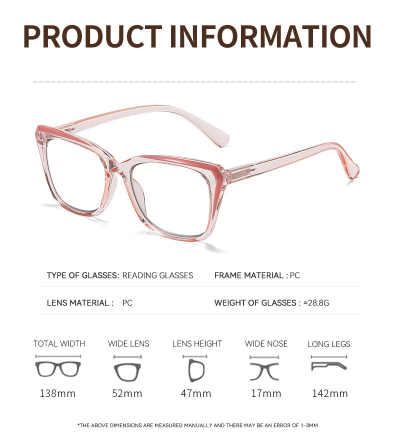 Multi-focus Color-changing Advanced Reading Glasses