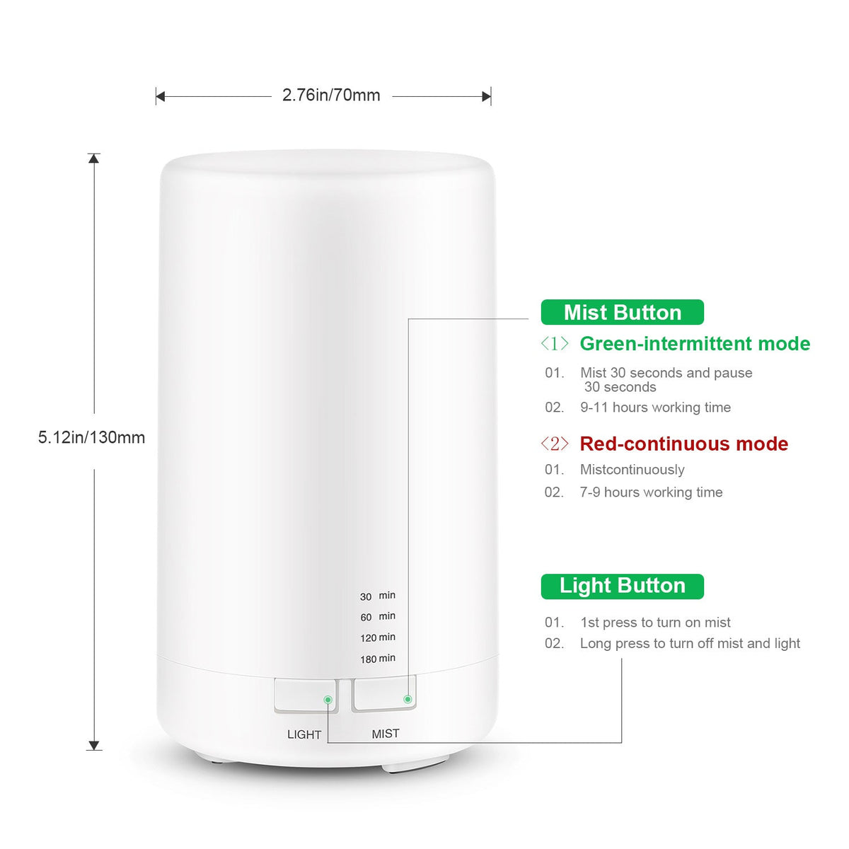 Essential oil aromatherapy machine
